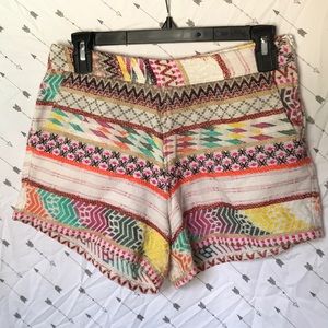 Colorful Woven Shorts